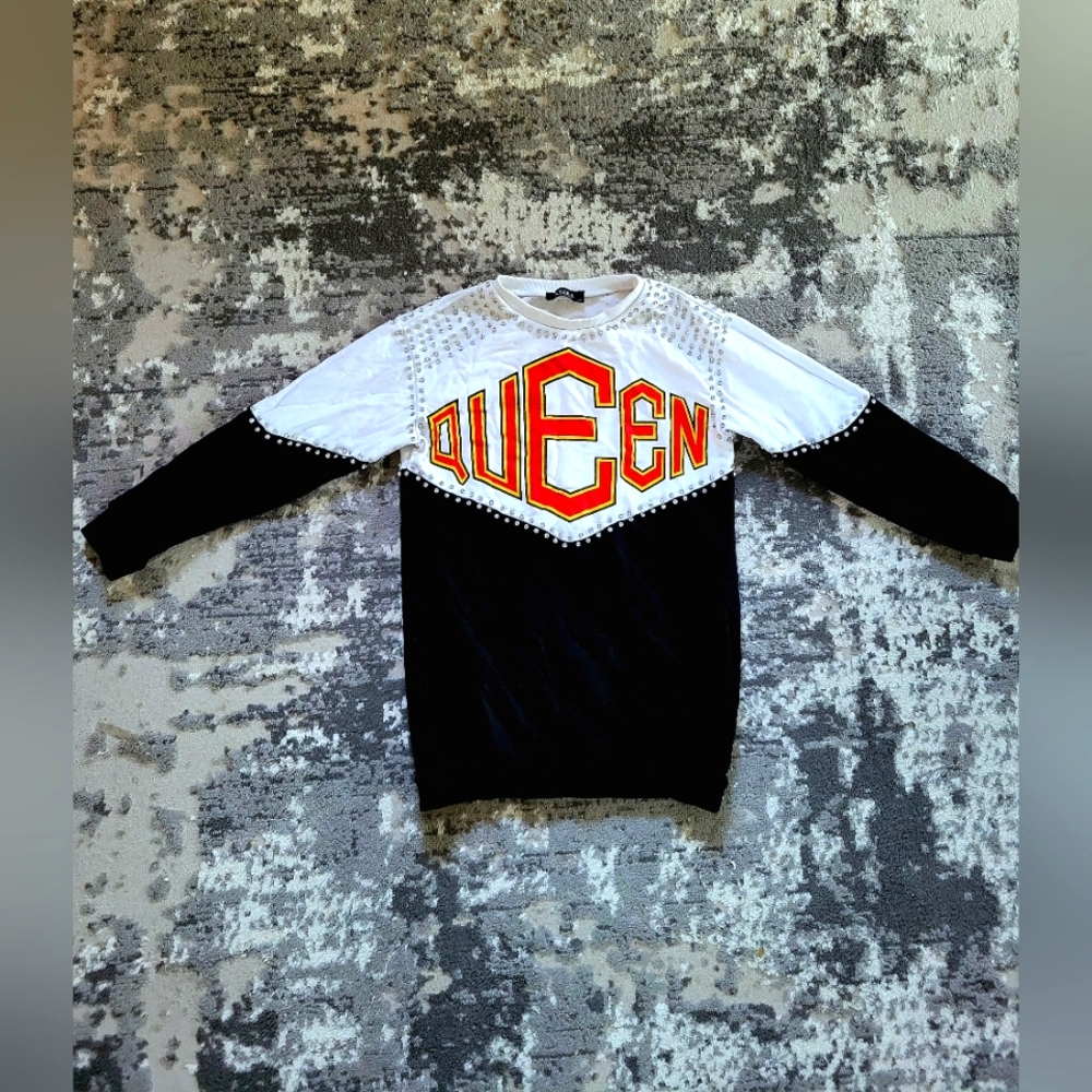 Queen Sequin Sweatshirt 👑